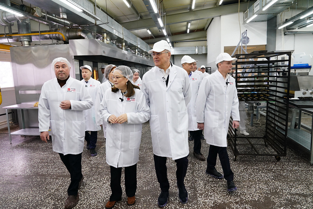 пресс-служба Главы Башкирии В Чишмах модернизировали завод детского и диетического питания «ВкусЛайн»