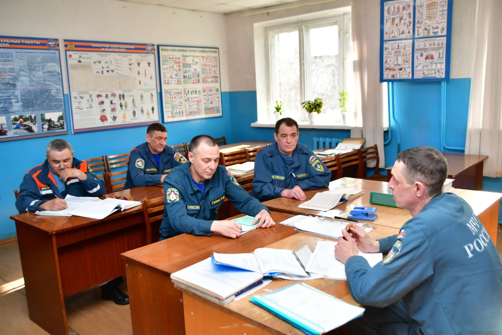 Рустам Сангов  В ПСЧ-109 (Янаул)