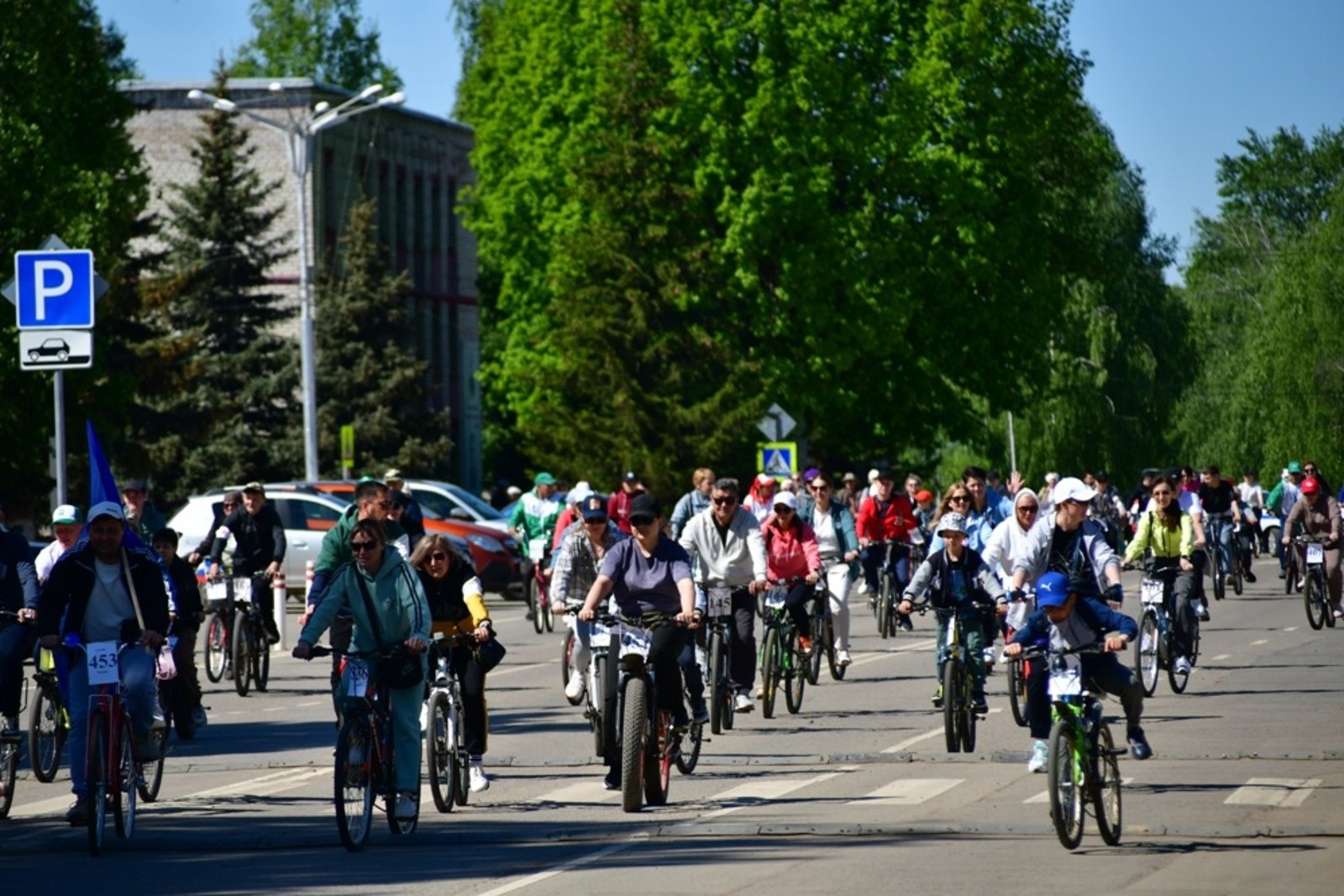 Рустам Сангов  Велопробег в Янауле