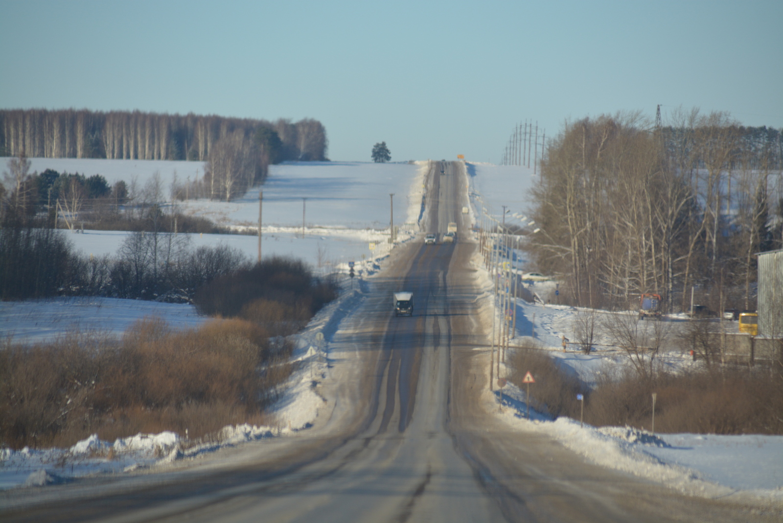 Ильдар Шарипов  Автодорога Уфа – Бирск – Янаул в Янаульском районе