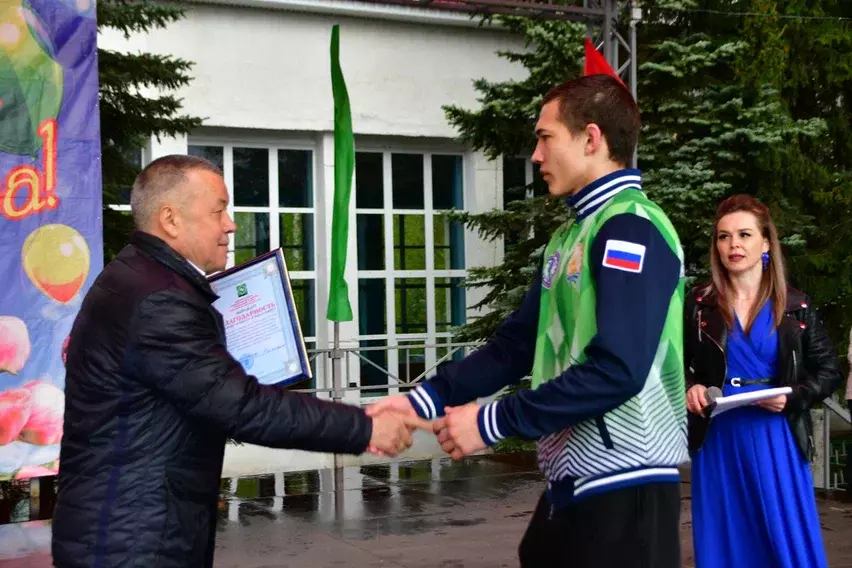 В Янауле встретили Первомай