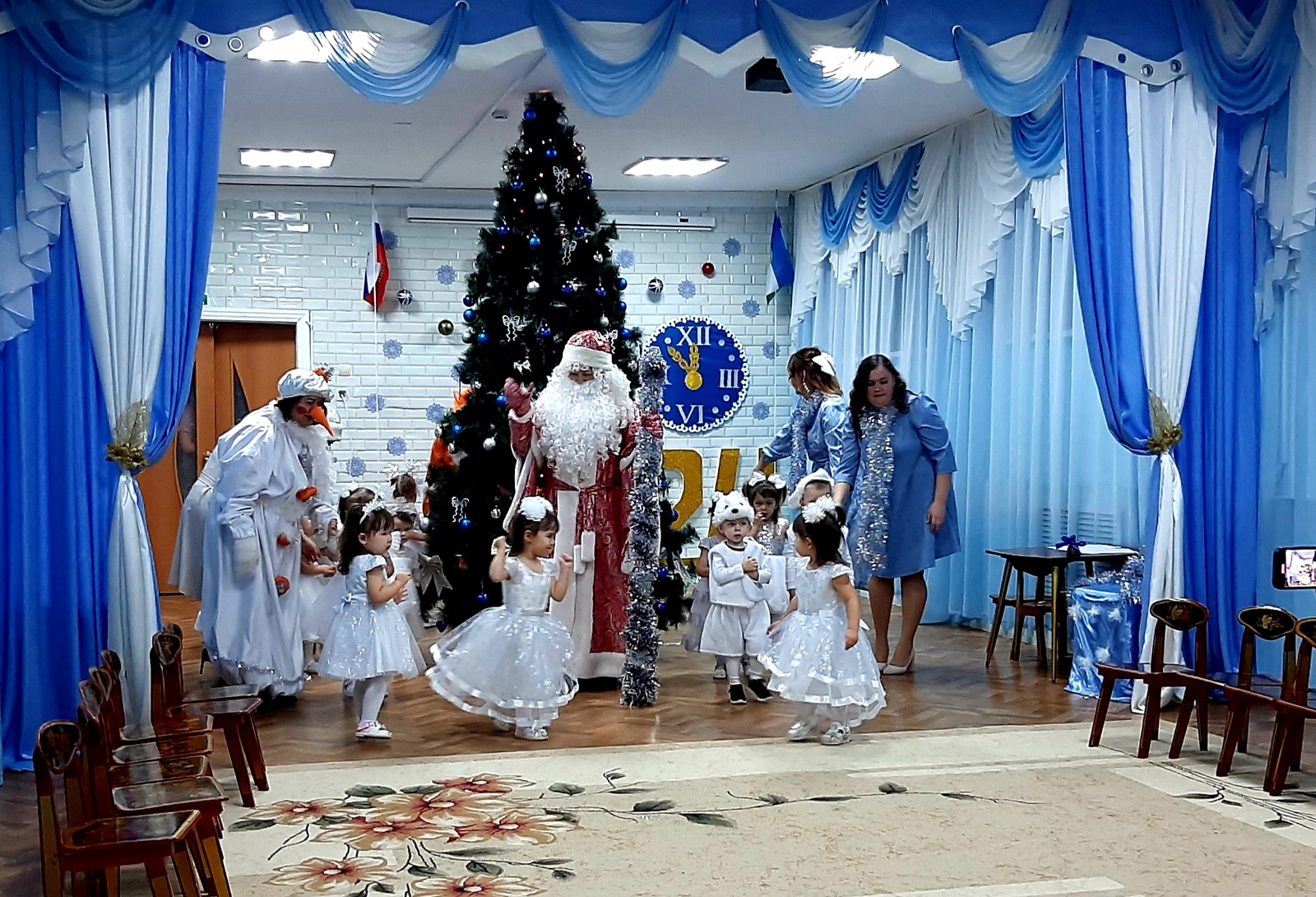 В детских садах Янаула проходят новогодние утренники