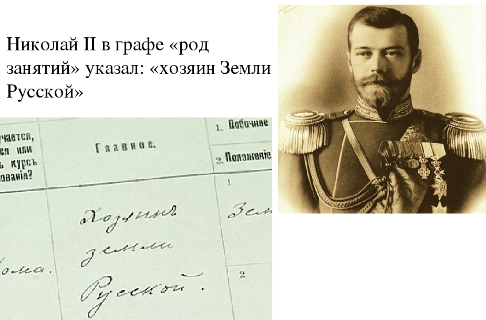 Янаул – в Пермской губернии, Николай II – «Хозяин земли русской»…