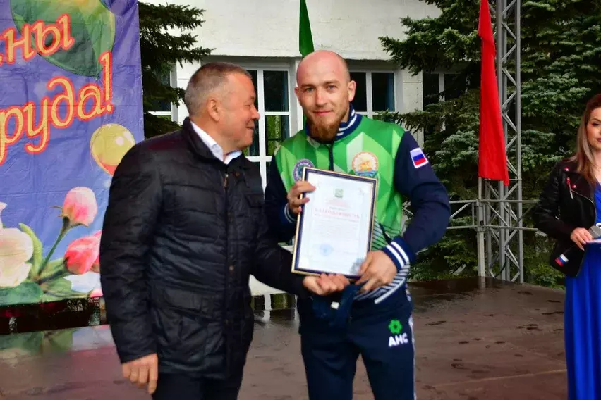 В Янауле встретили Первомай