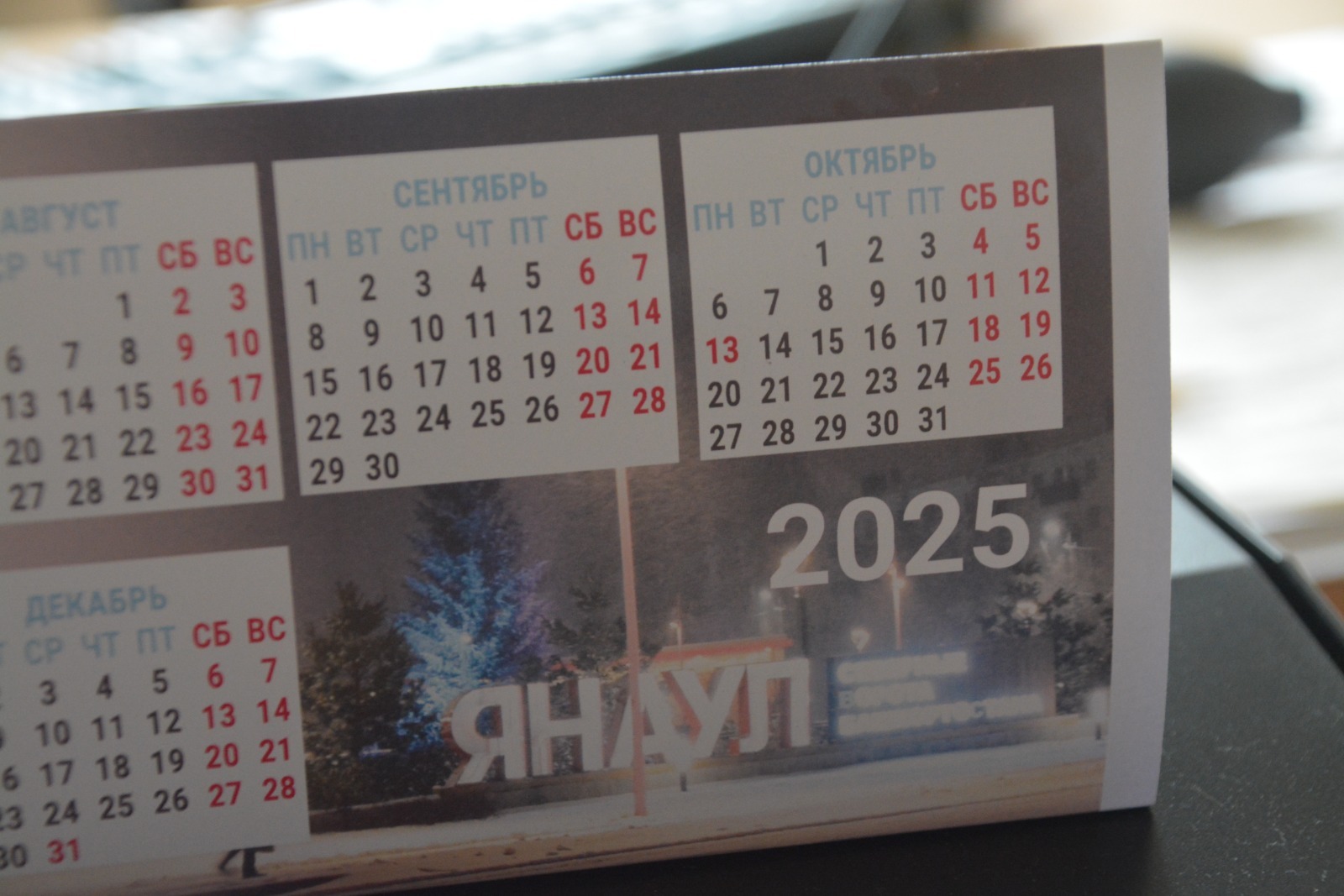 Ильдар Шарипов  Календарь "ЯЗ" на 2025 год