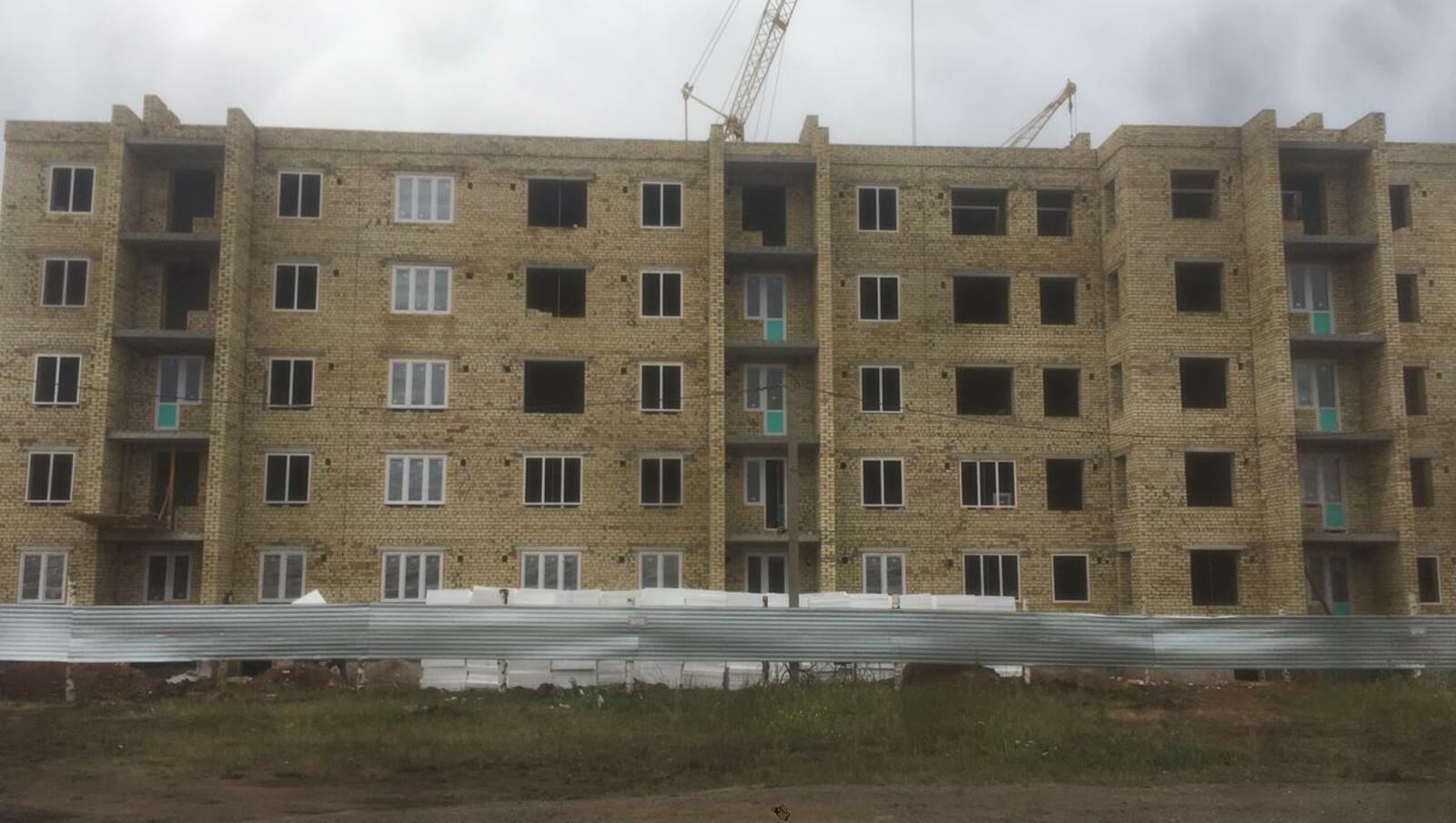 В Приютово строится пятиэтажный дом