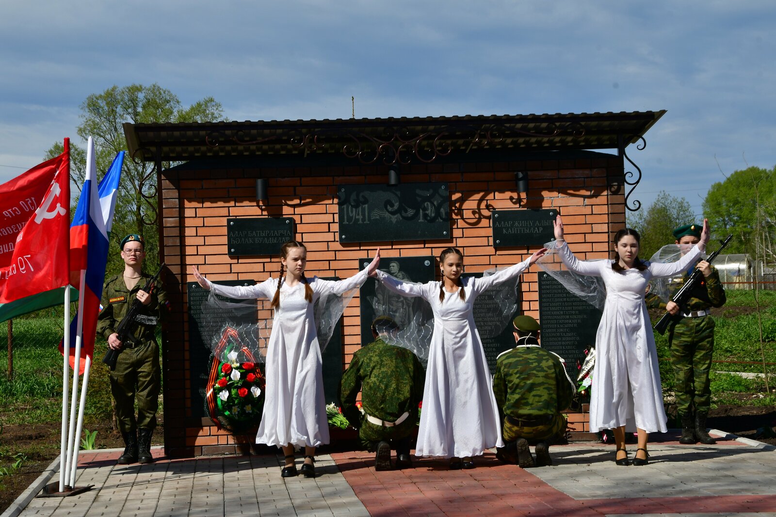 В Башкирии открылся памятник участникам Великой Отечественной войны