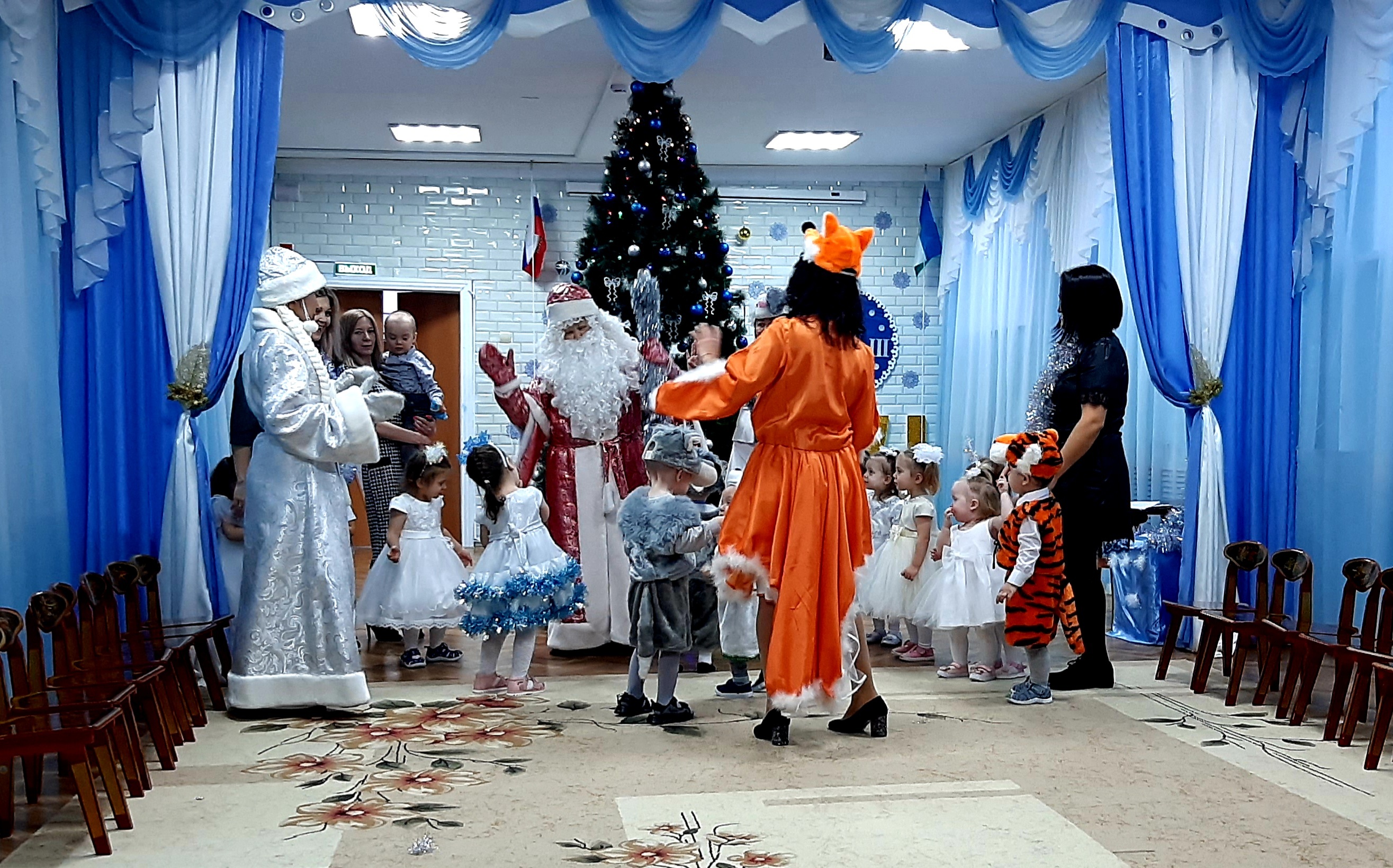 В детских садах Янаула проходят новогодние утренники