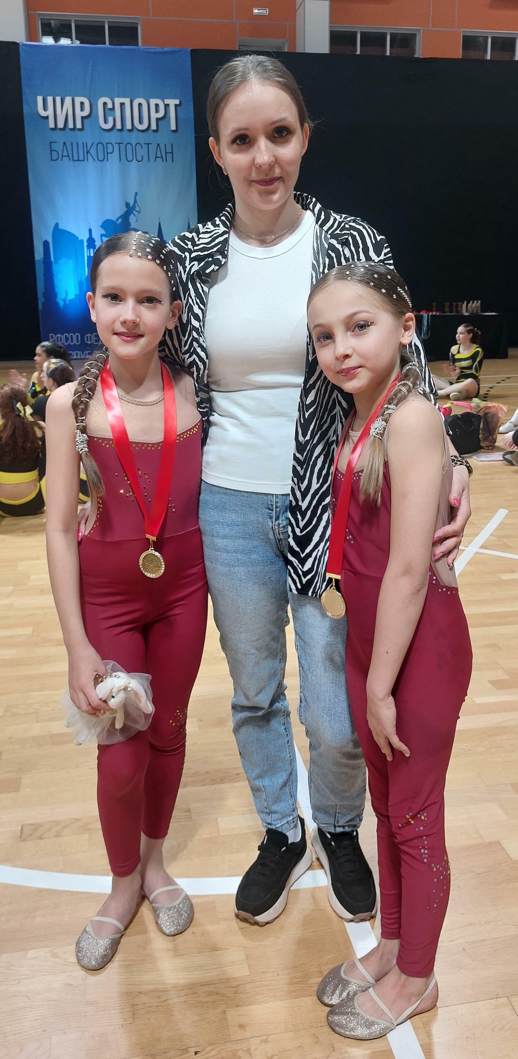 Янаульские спортсмены отличились на заключительных соревнованиях по чир спорту