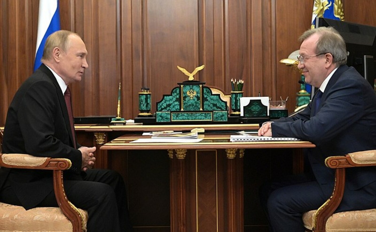 Владимир Путин встретился с президентом РАН
