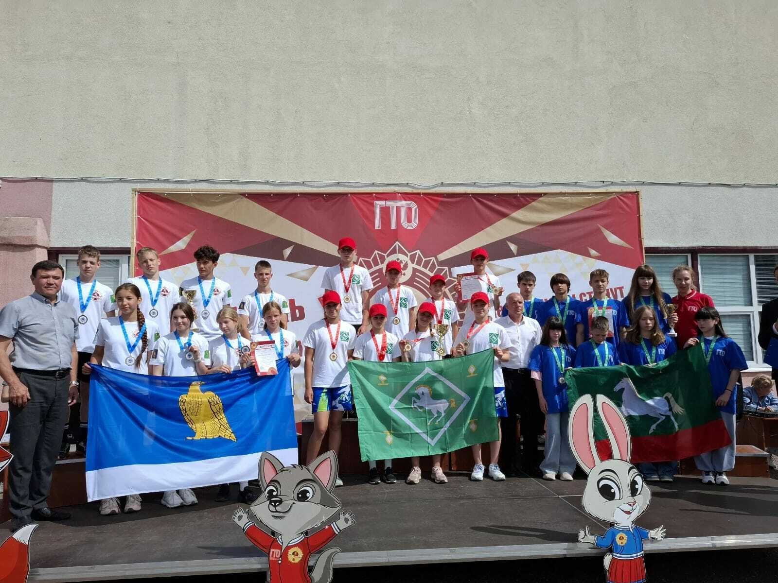 Янаульские спортсмены стали победителями летнего фестиваля ГТО