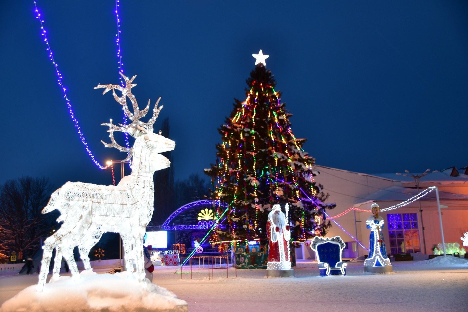 Рустам Сангов  Новогодний городок-2026 в Янауле