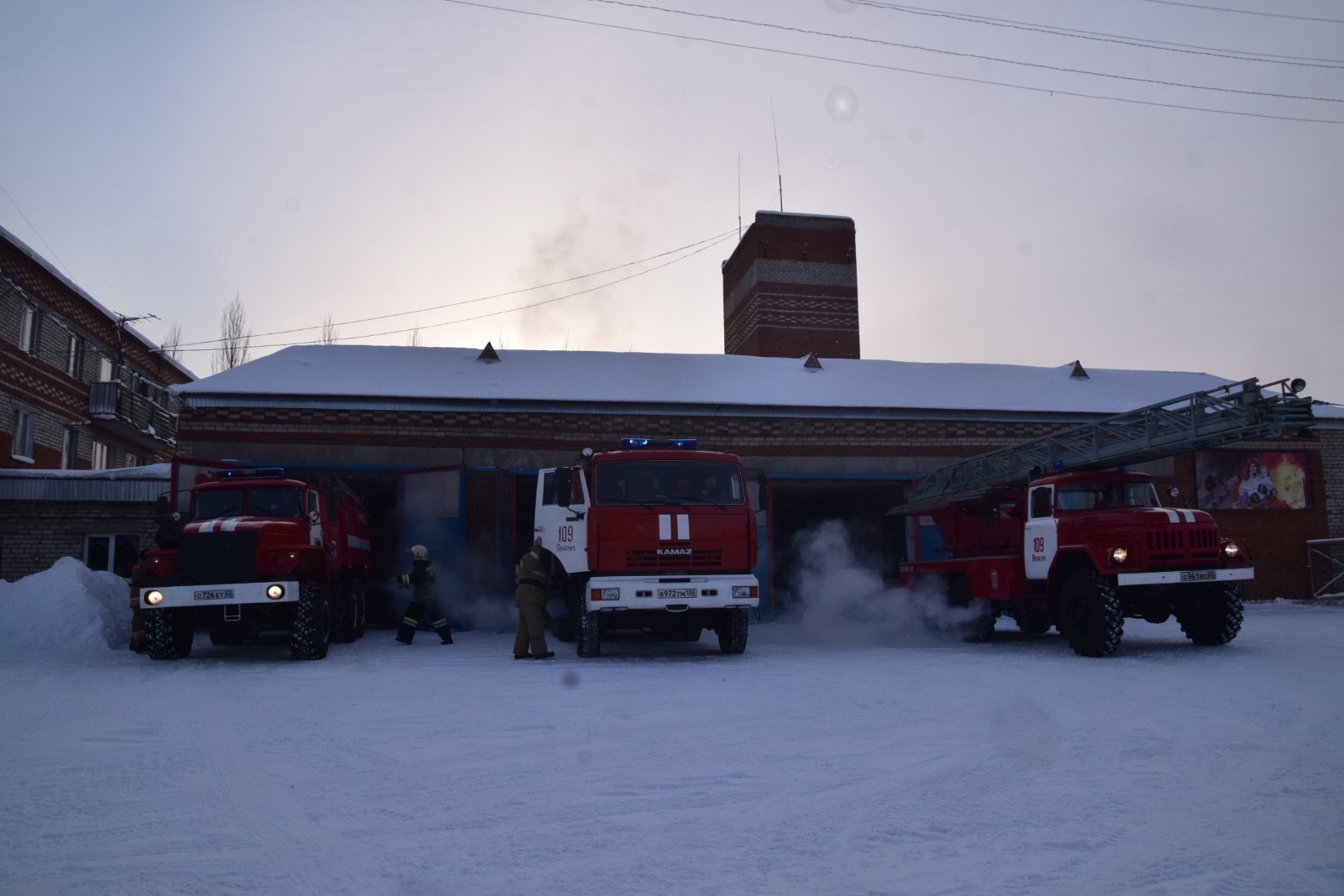 Фото Ильдара Шарипова  ПСЧ-109 (Янаул)