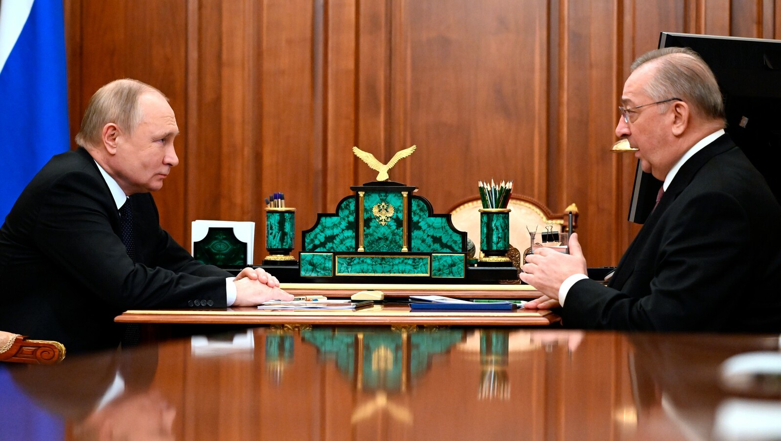 Владимир Путин встретился с главой компании «Транснефть» Николаем Токаревым