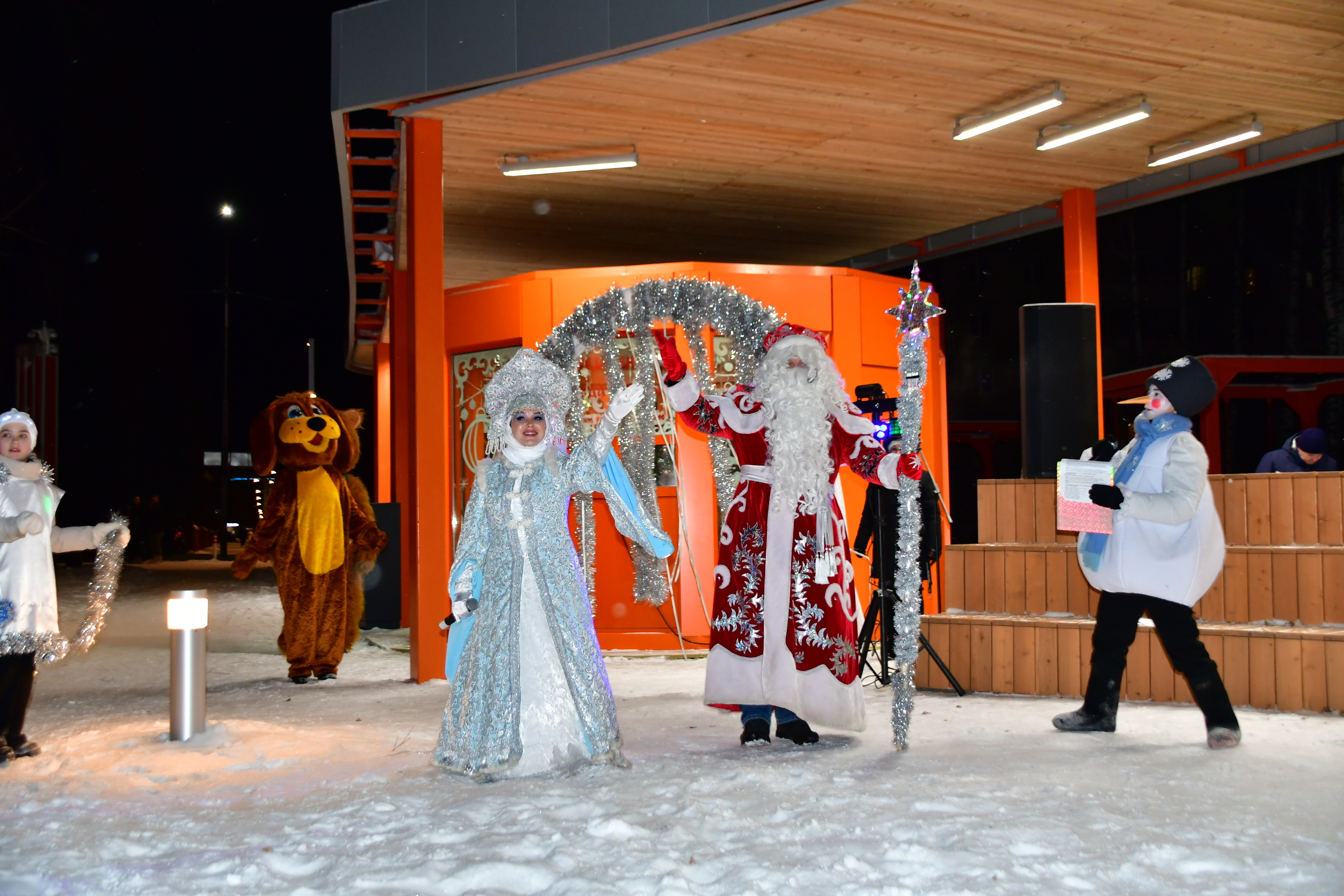 В Янауле открылась резиденция Деда Мороза