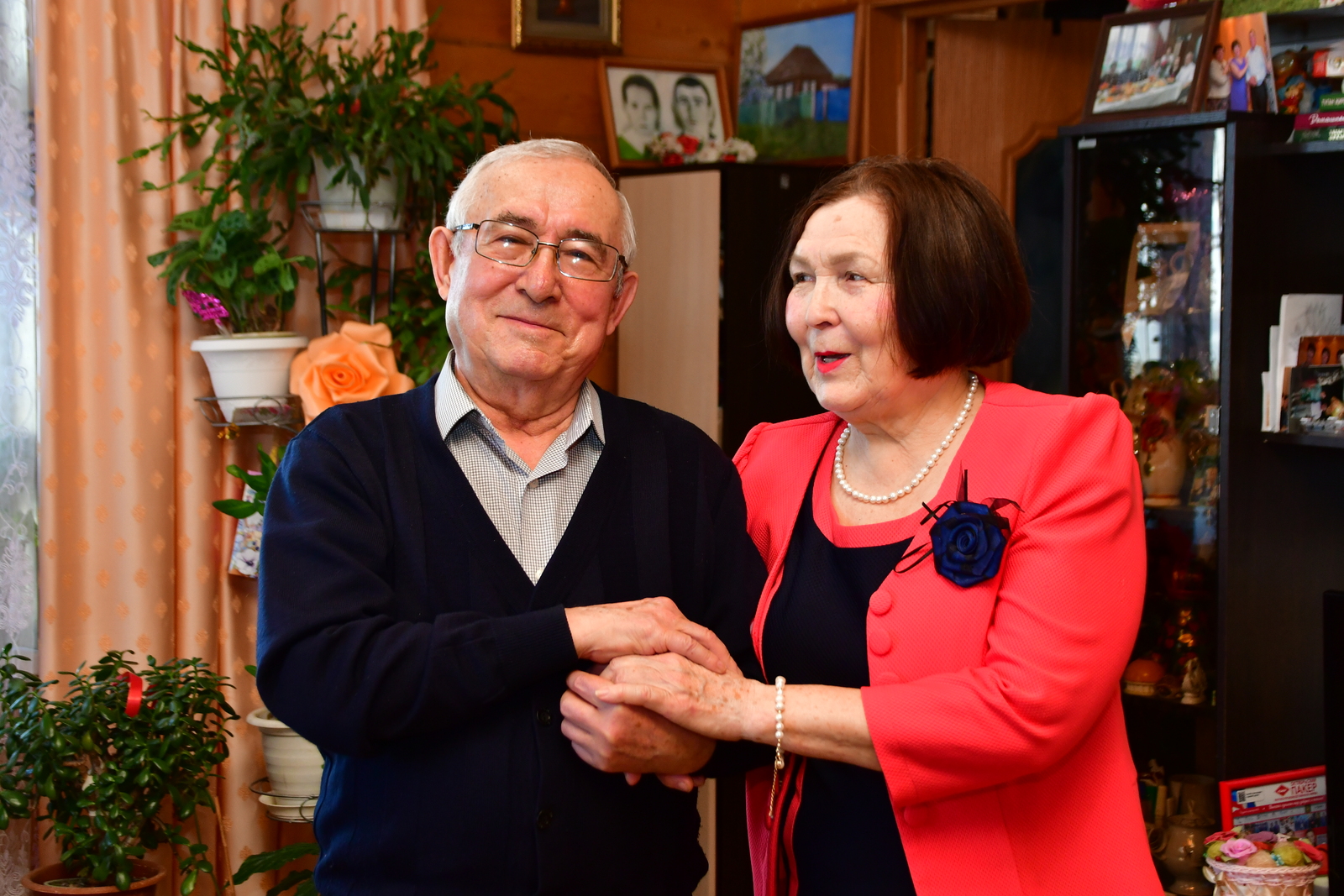 Прошагали по жизни вместе больше полстолетия