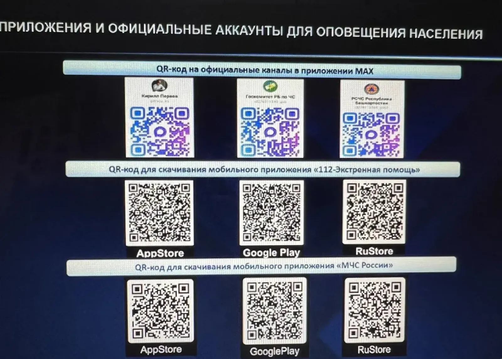 стоп-кадр презентации госкомитет РБ по ЧС Как жителям Башкирии оперативно узнать об угрозе атак БПЛА