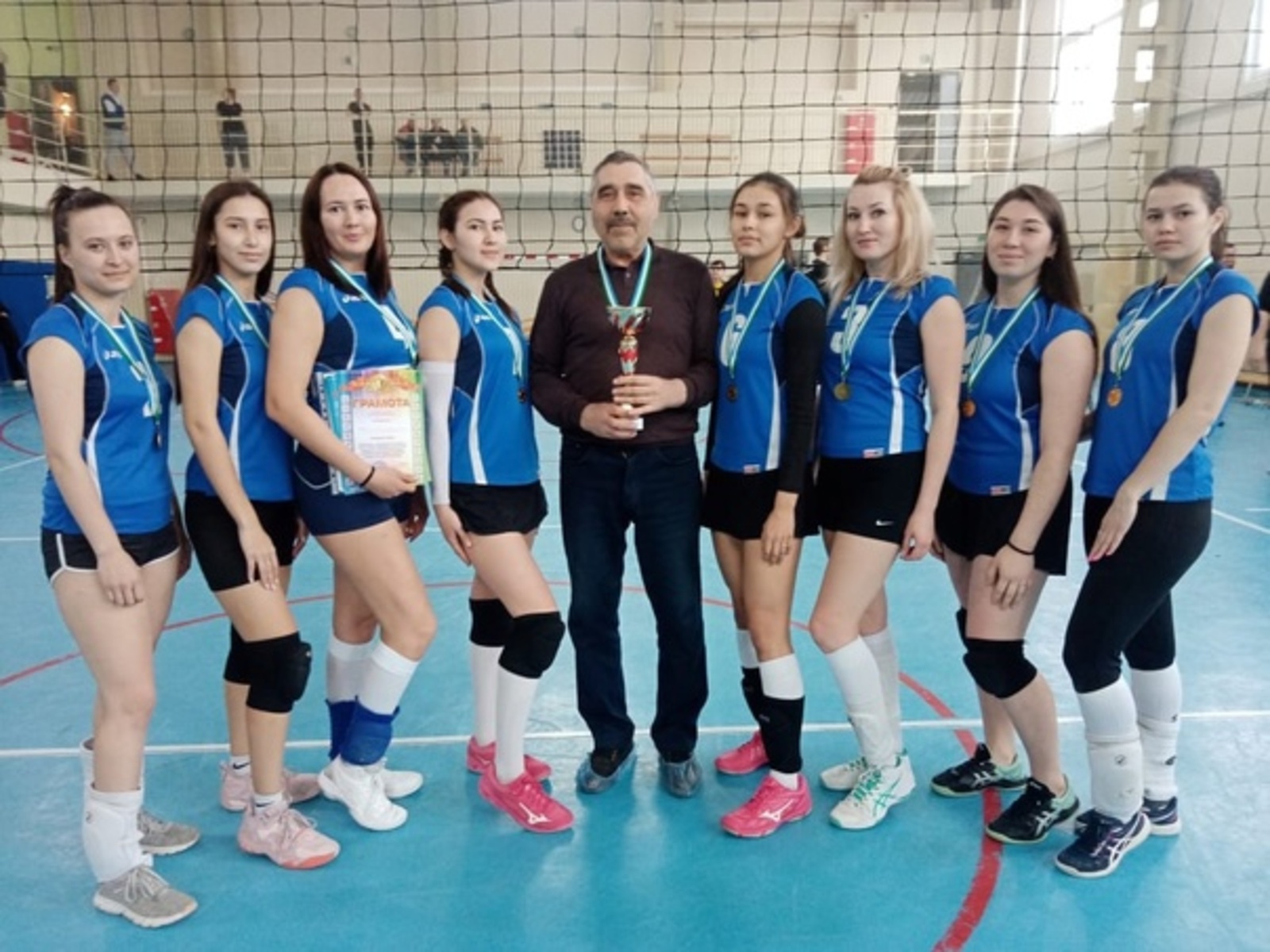 Янаульская сборная по волейболу стала победителем XXXI Сельских спортивных игр Башкирии