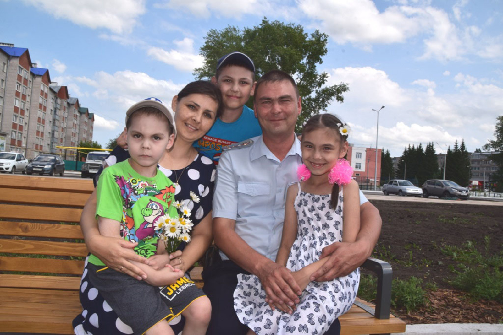 Семья Харрасовых из Янаула: лучший отдых – это когда папа дома!