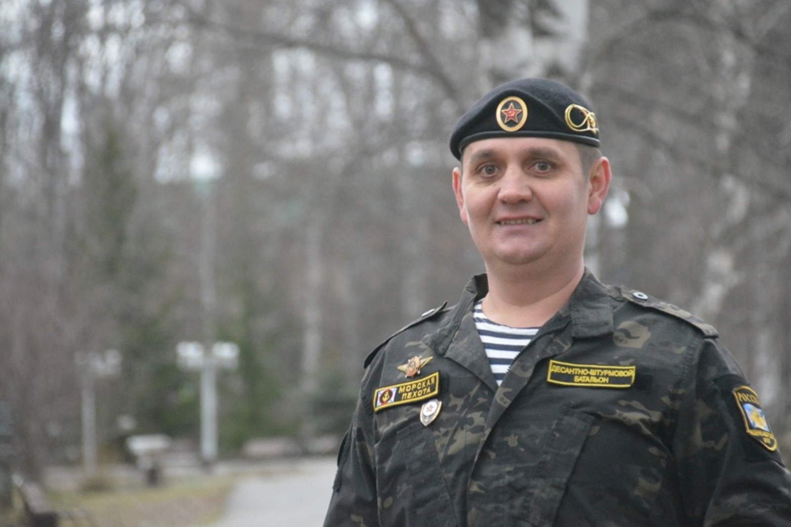 Ильдар Шарипов  Рустаму Латыпову из Янаула посчастливилось служить в морской пехоте