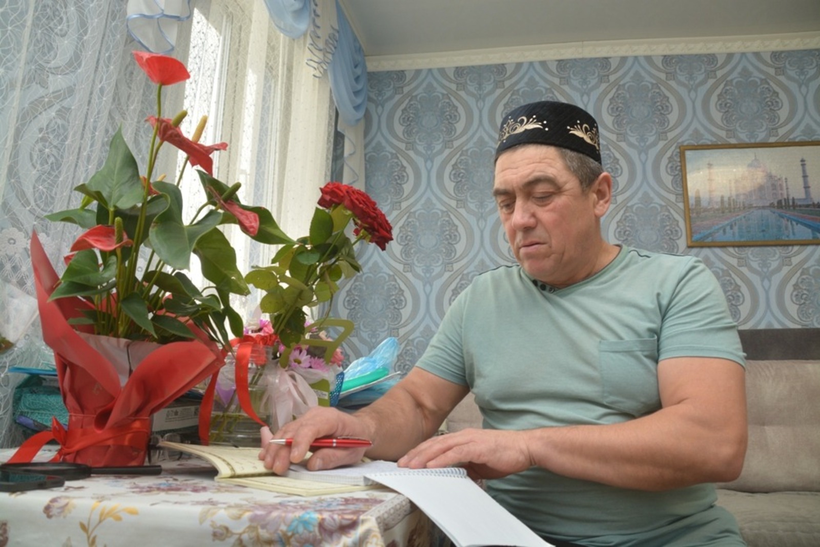 Ильдар Шарипов  Илшат Давлетбаев, имам-хатыб мечети в селе Прогресс Янаульского района