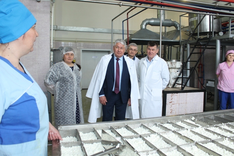 В Янауле открылся цех по производству сырных зерен «Кальята»