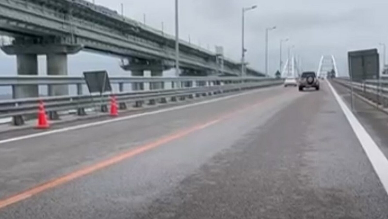 На Крымском мосту восстановлено движение