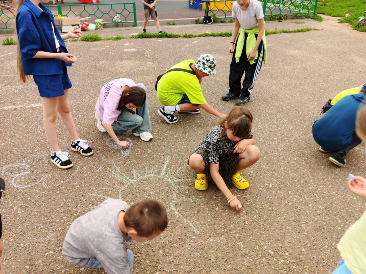 На северо-западе Башкирии проходят дворовые праздники для детей
