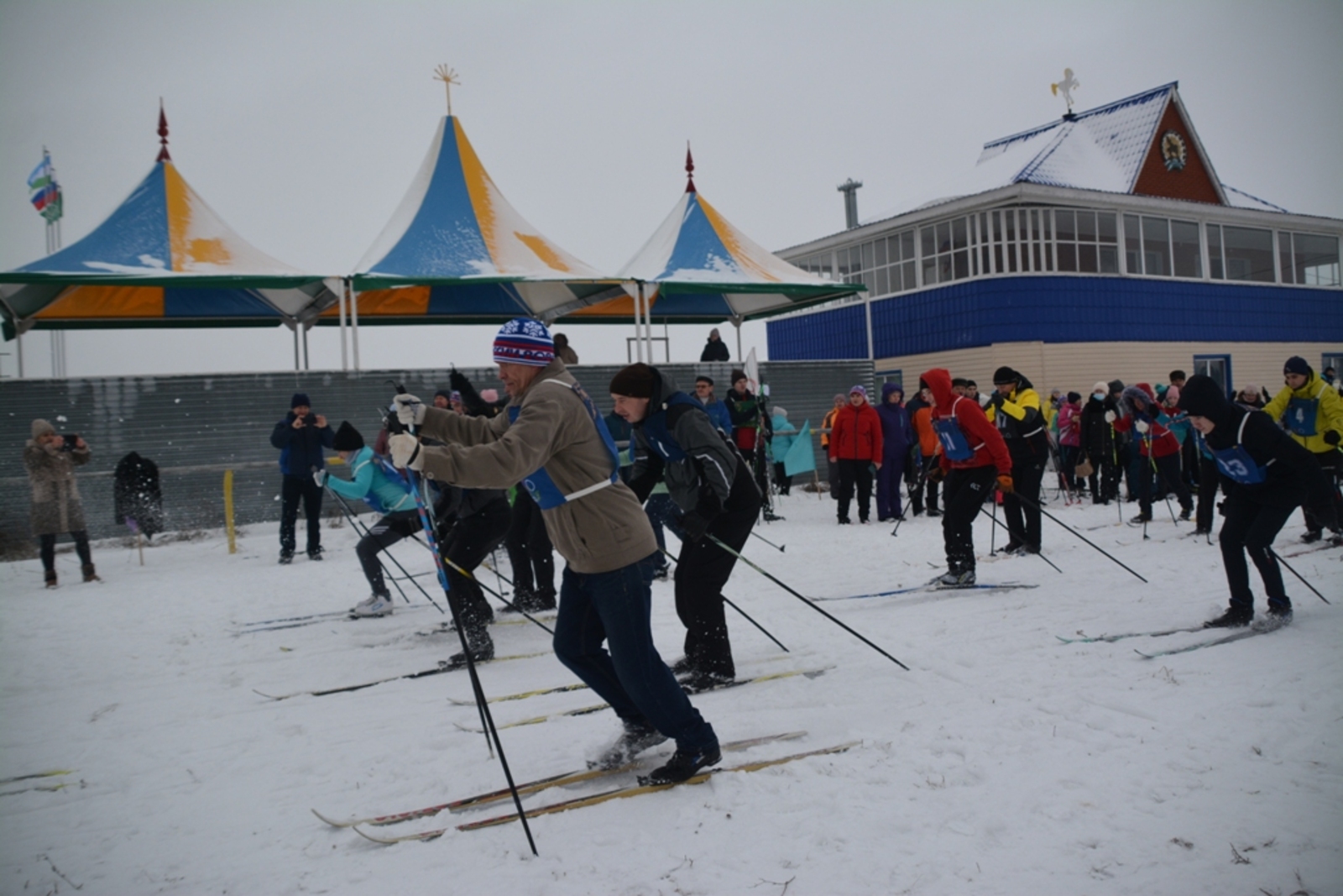В Янаульском районе открыли зимний спортивный сезон