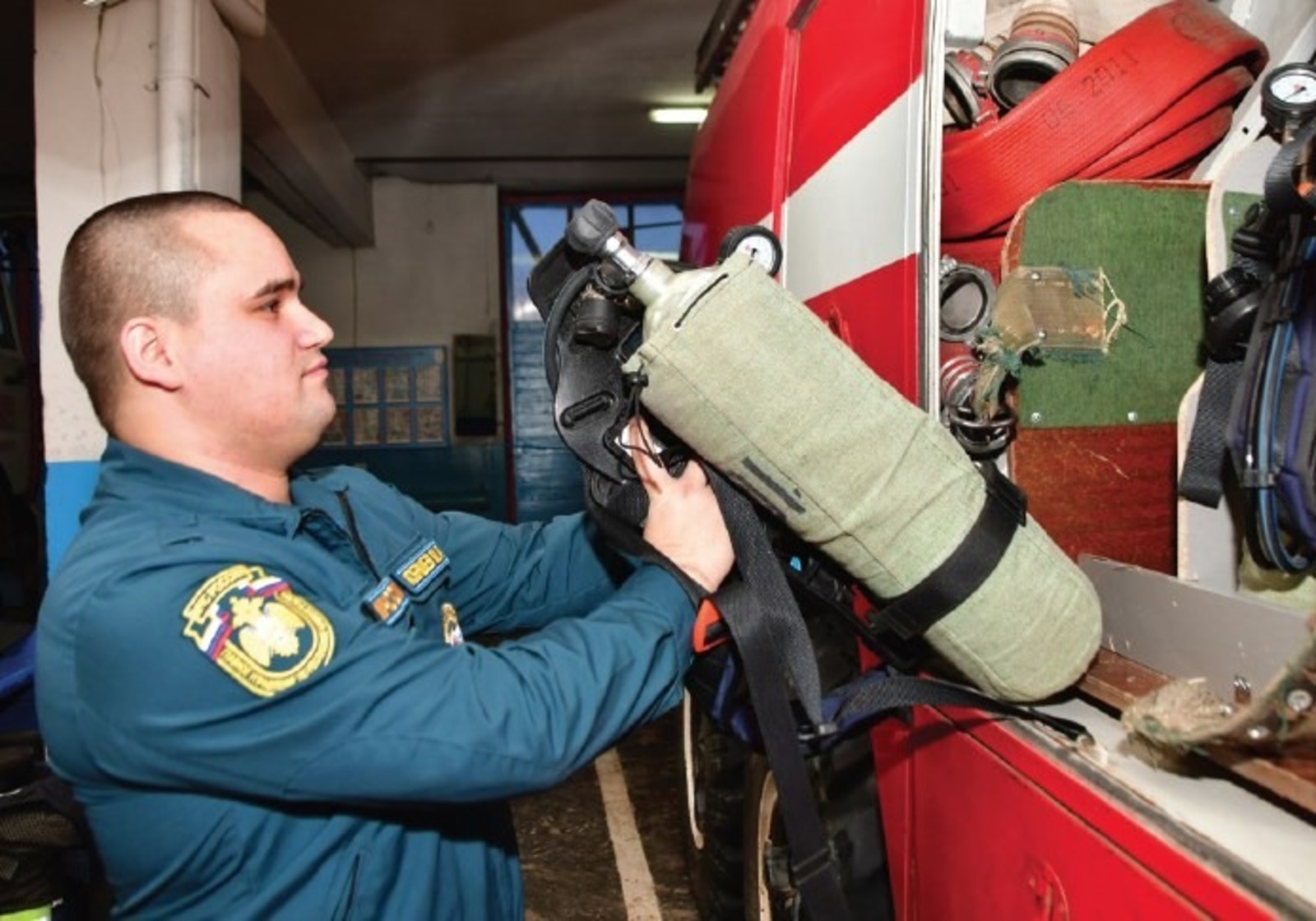 Рустам Сангов  Пожарный спасатель Максим Кобяшев (Янаул)
