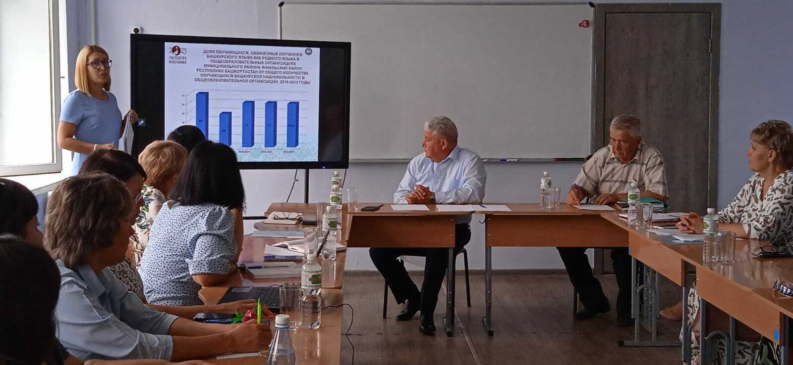 В Янауле состоялся круглый стол по вопросам изучения башкирского языка в школе