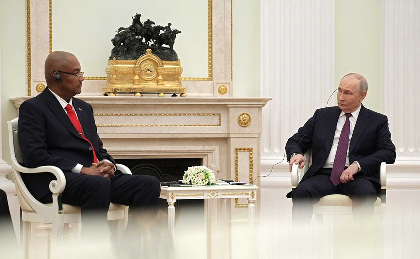 официальный сайт Кремля  Российско-сейшельские переговоры