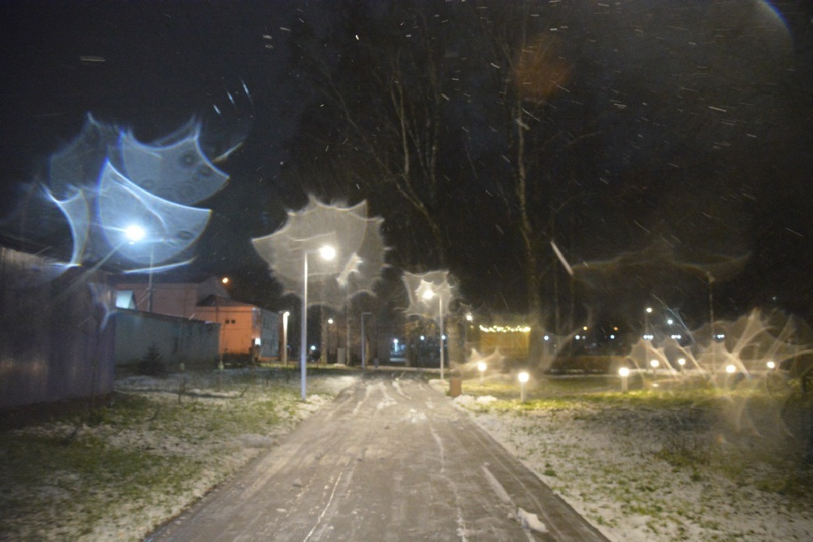 Ильдар Шарипов  Накануне в Янаульском районе выпал первый снег