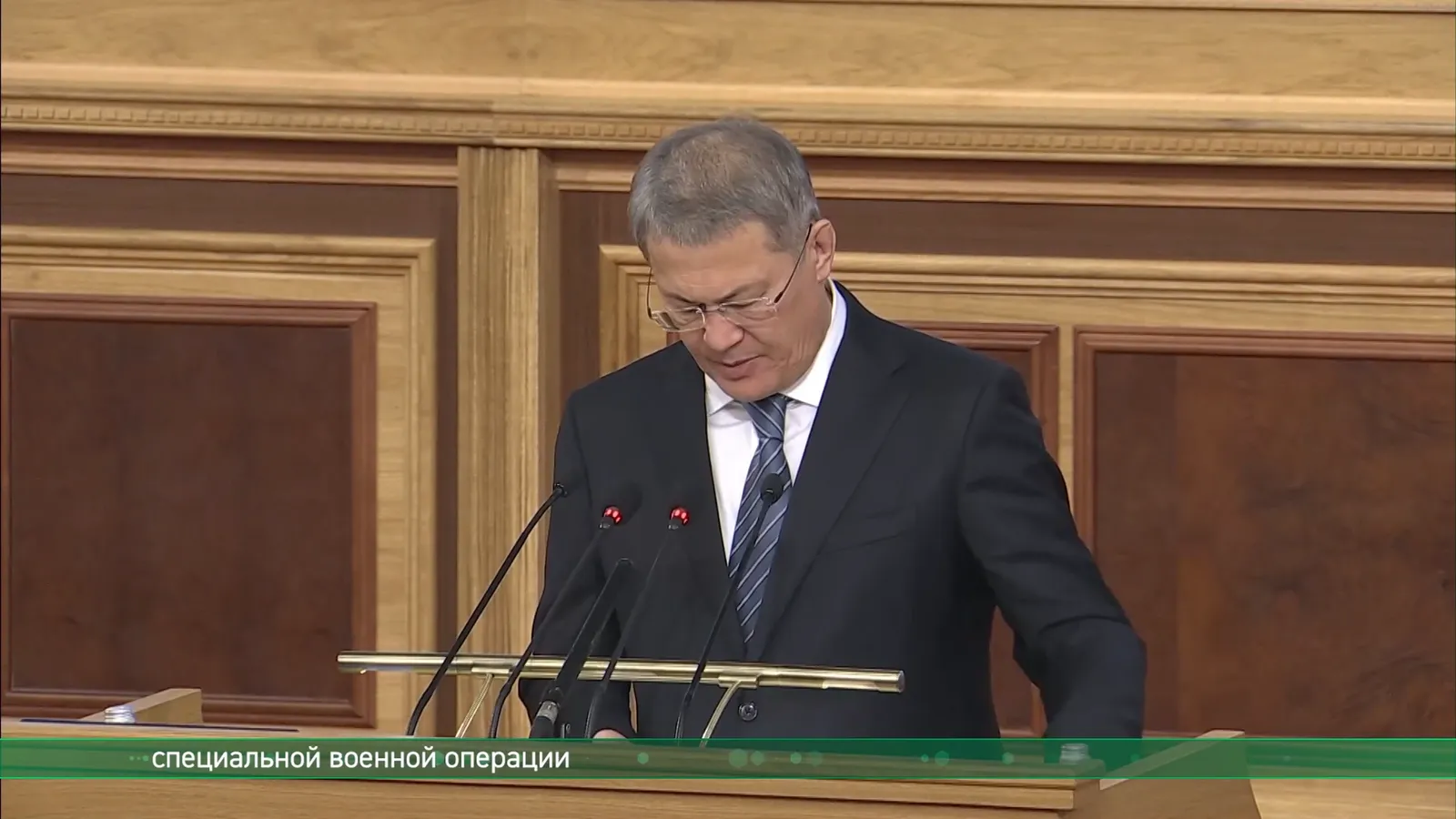 Радий Хабиров поблагодарил жителей республики за помощь участникам СВО