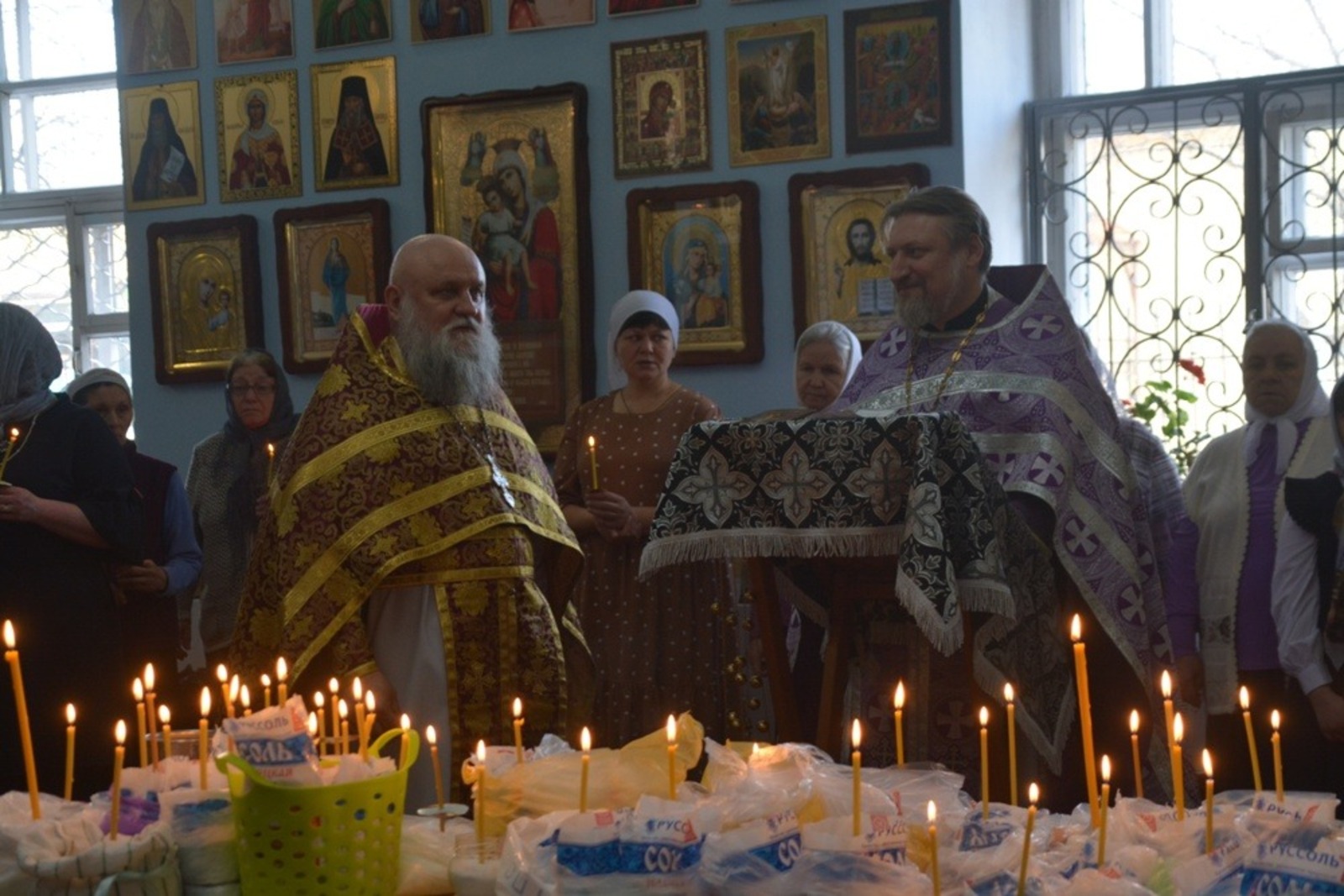 Ильдар Шарипов  Литургия в Иверско-Илиинском храме Янаула