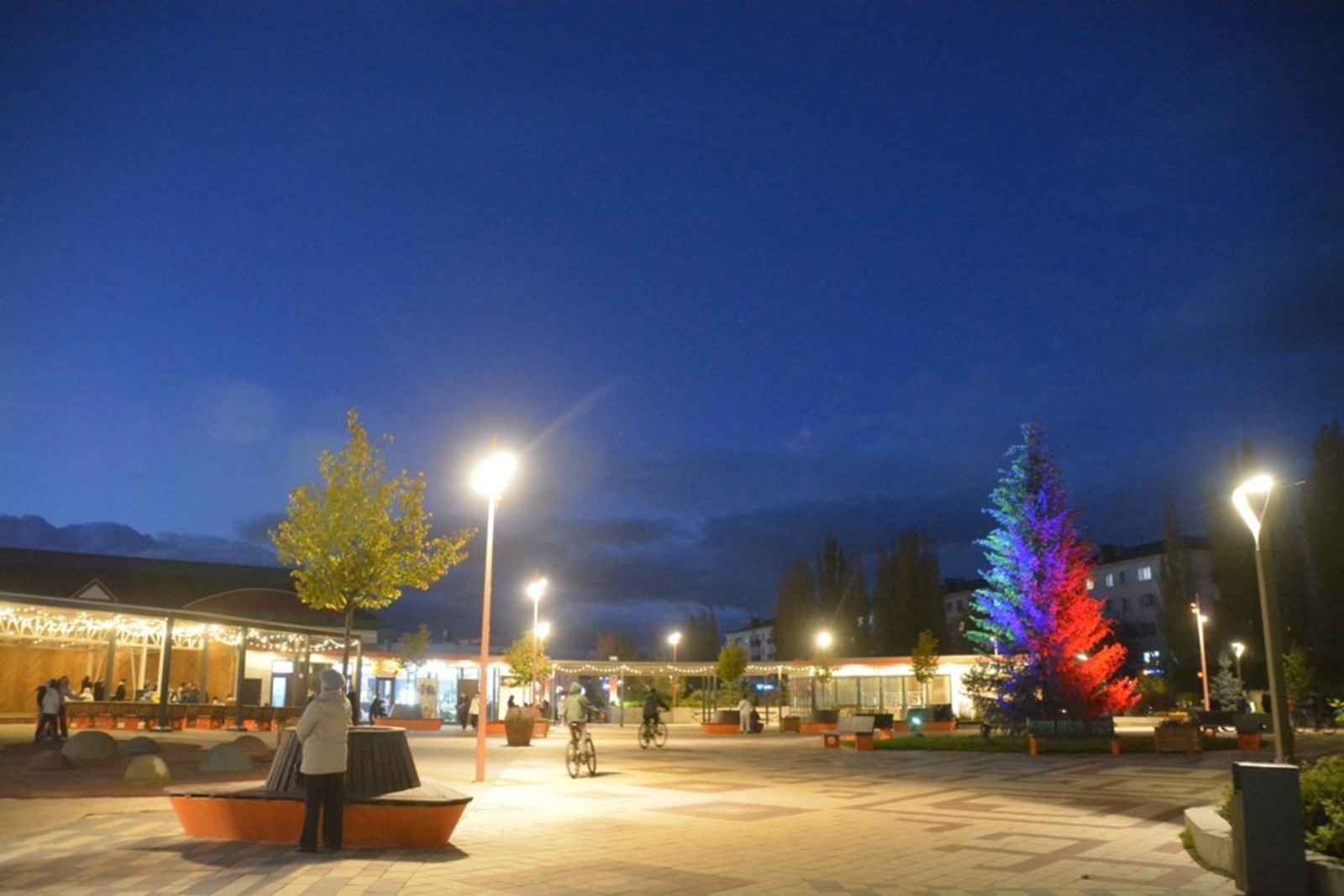 Ильдар Шарипов  Янаул, Елочная площадь