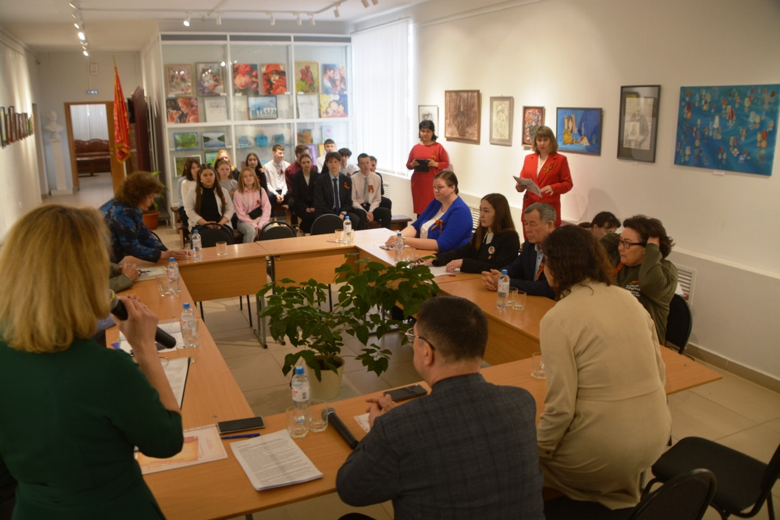 Ильдар Шарипов  В музее Янаула 29 апреля прошла акция «Фронт и тыл вместе: Башкортостан в Великой Отечественной и Специальной военной операции»