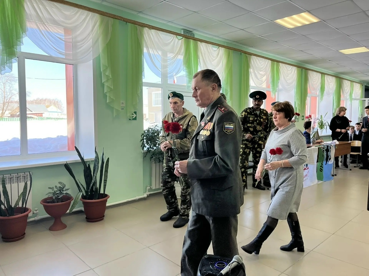 В честь Героя России