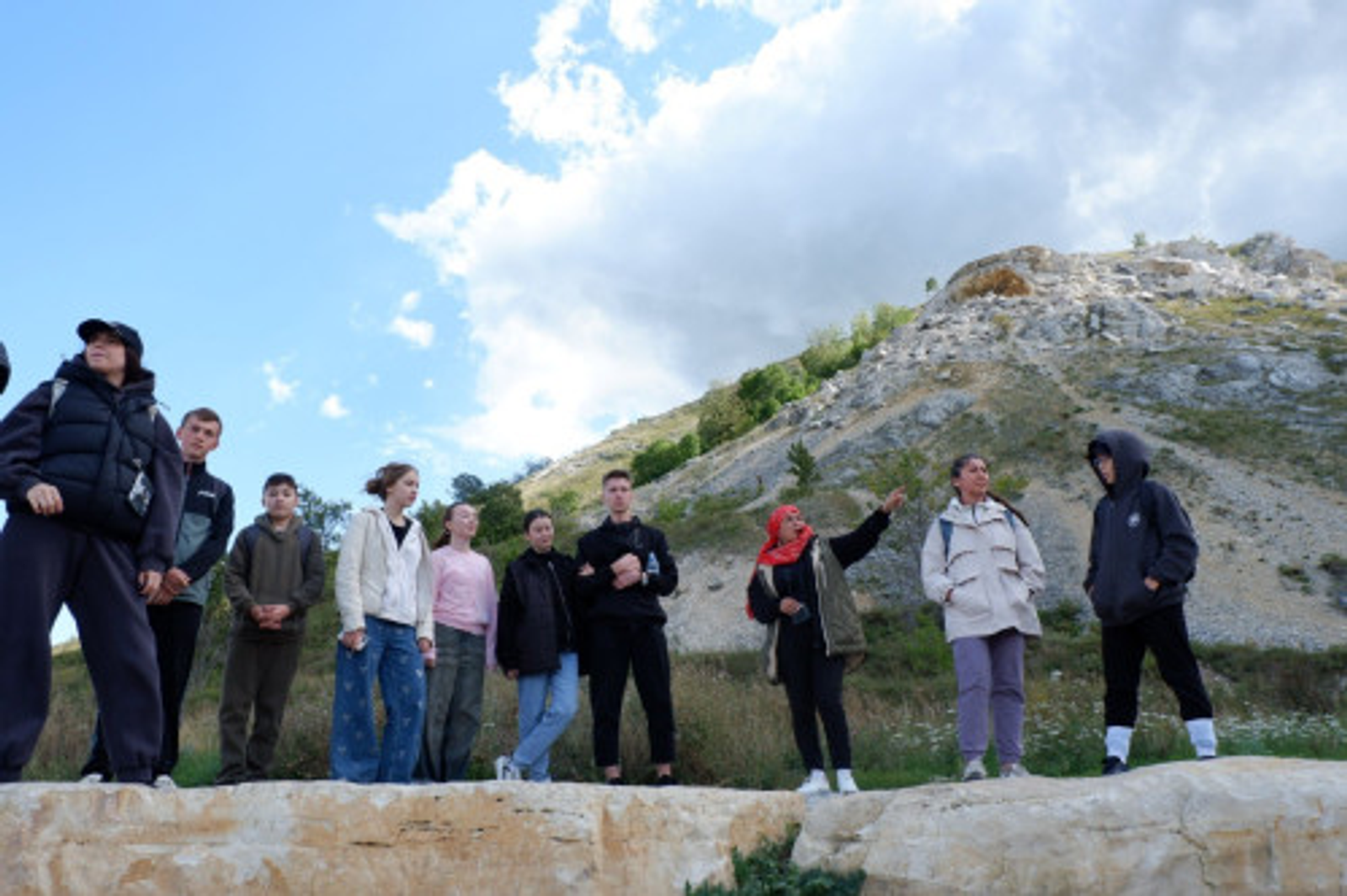 Геопарк «Торатау» увидели студенты на туре имени Михаила Ломоносова