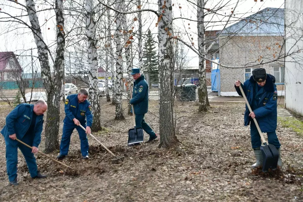 Янаул присоединился к общереспубликанскому субботнику