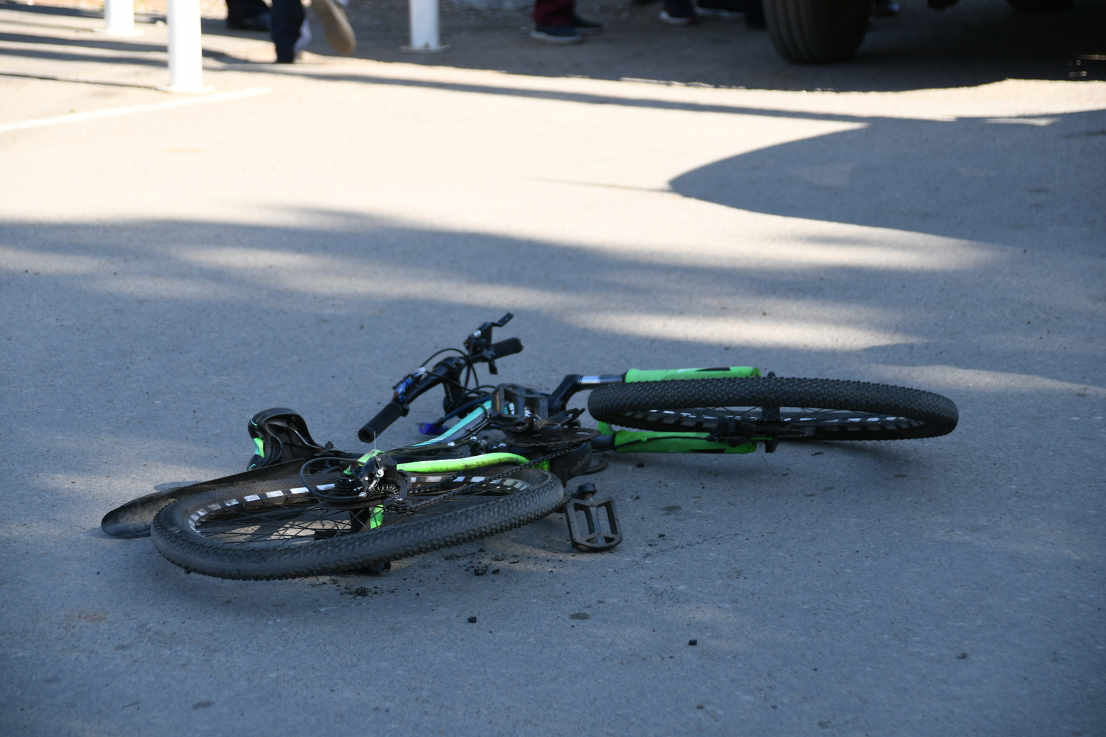В ДТП в Янауле вновь пострадал несовершеннолетний велосипедист
