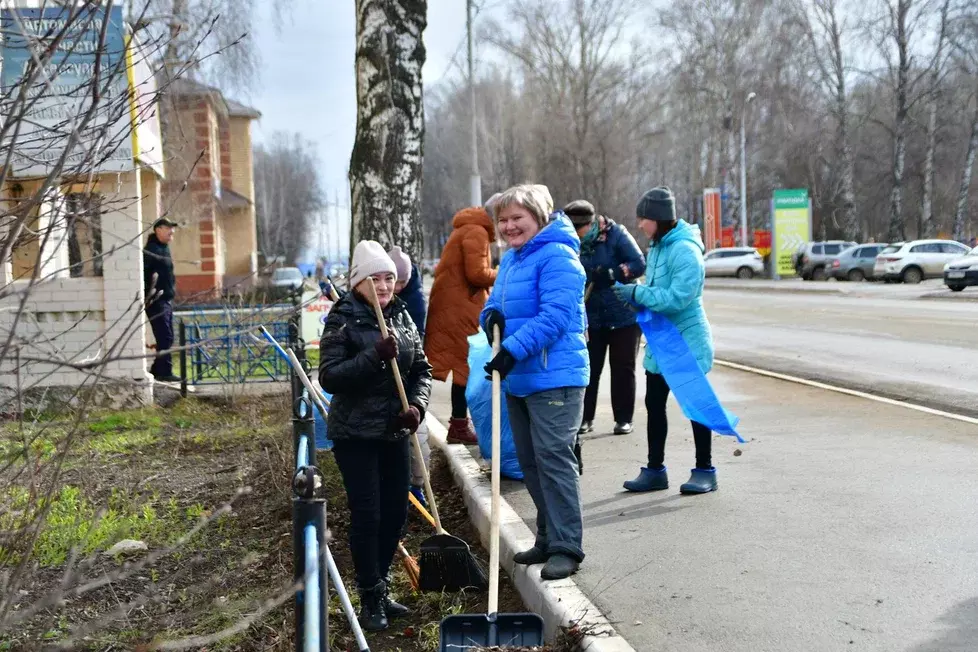 Янаул присоединился к общереспубликанскому субботнику