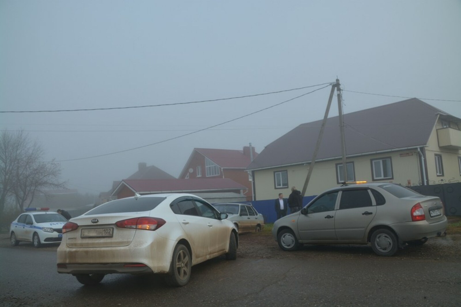 В Янаульском районе из-за тумана учащаются ДТП