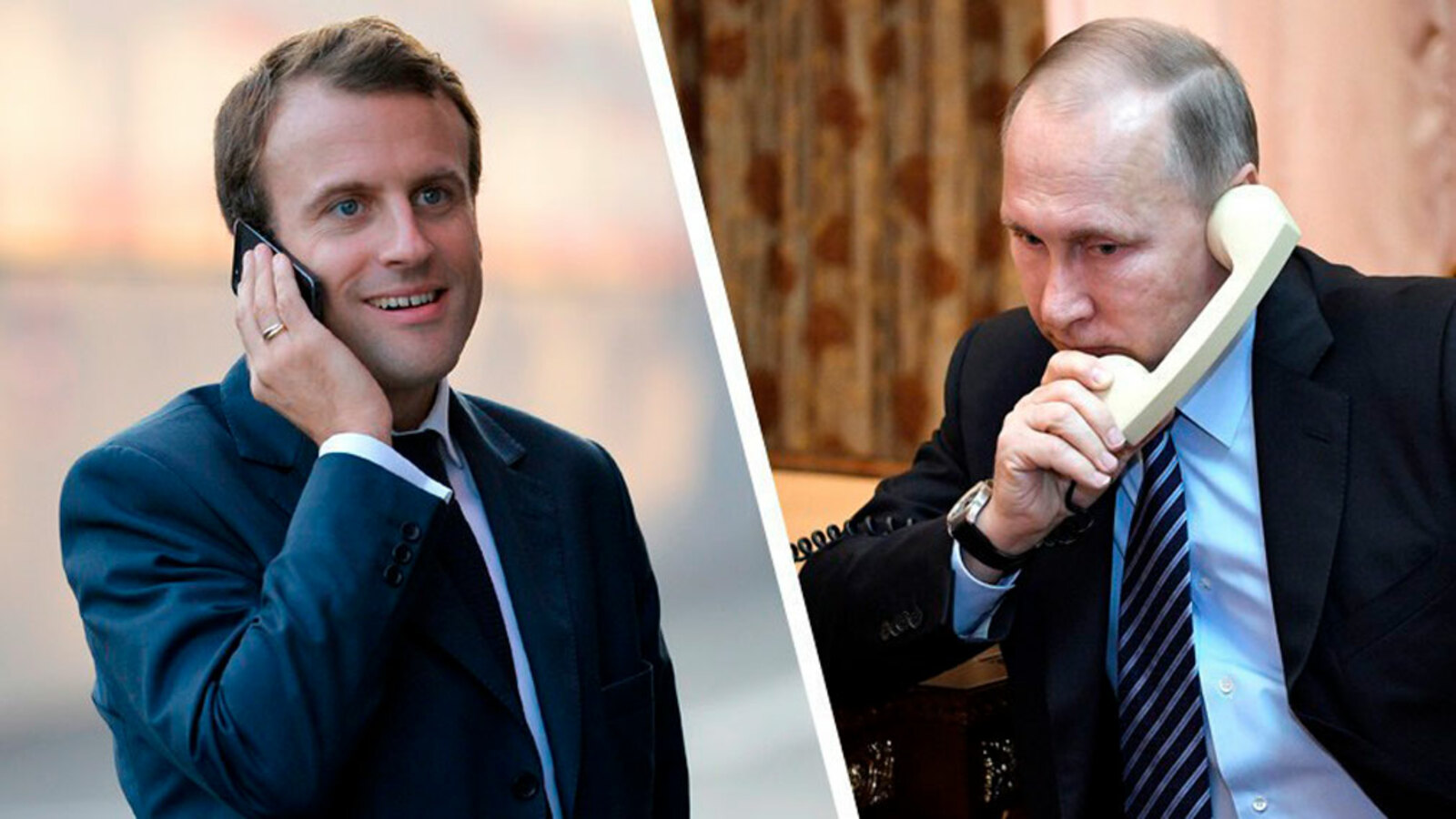 Владимир Путин с французским коллегой своим разговор имел