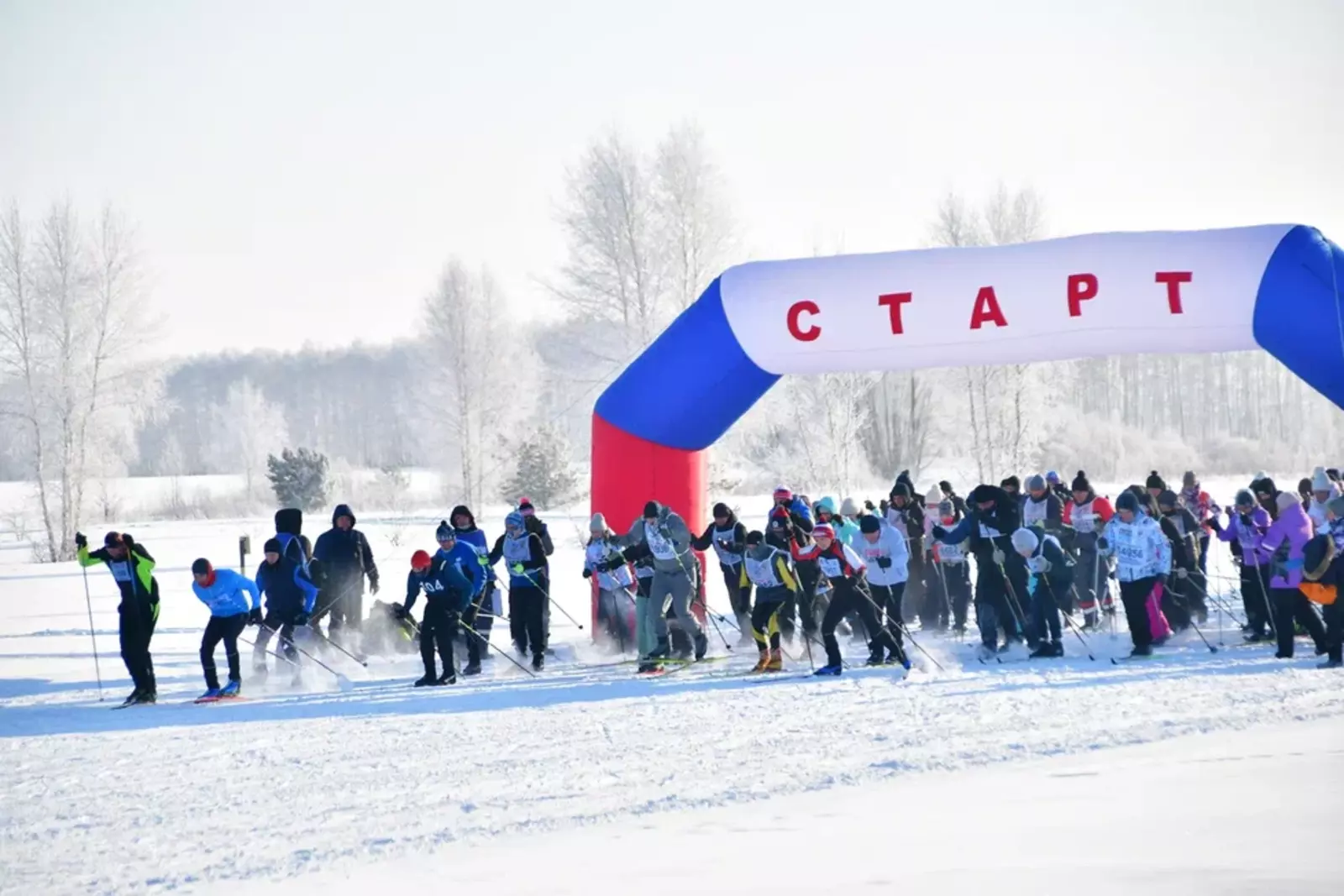 Морозы спорту не помеха!