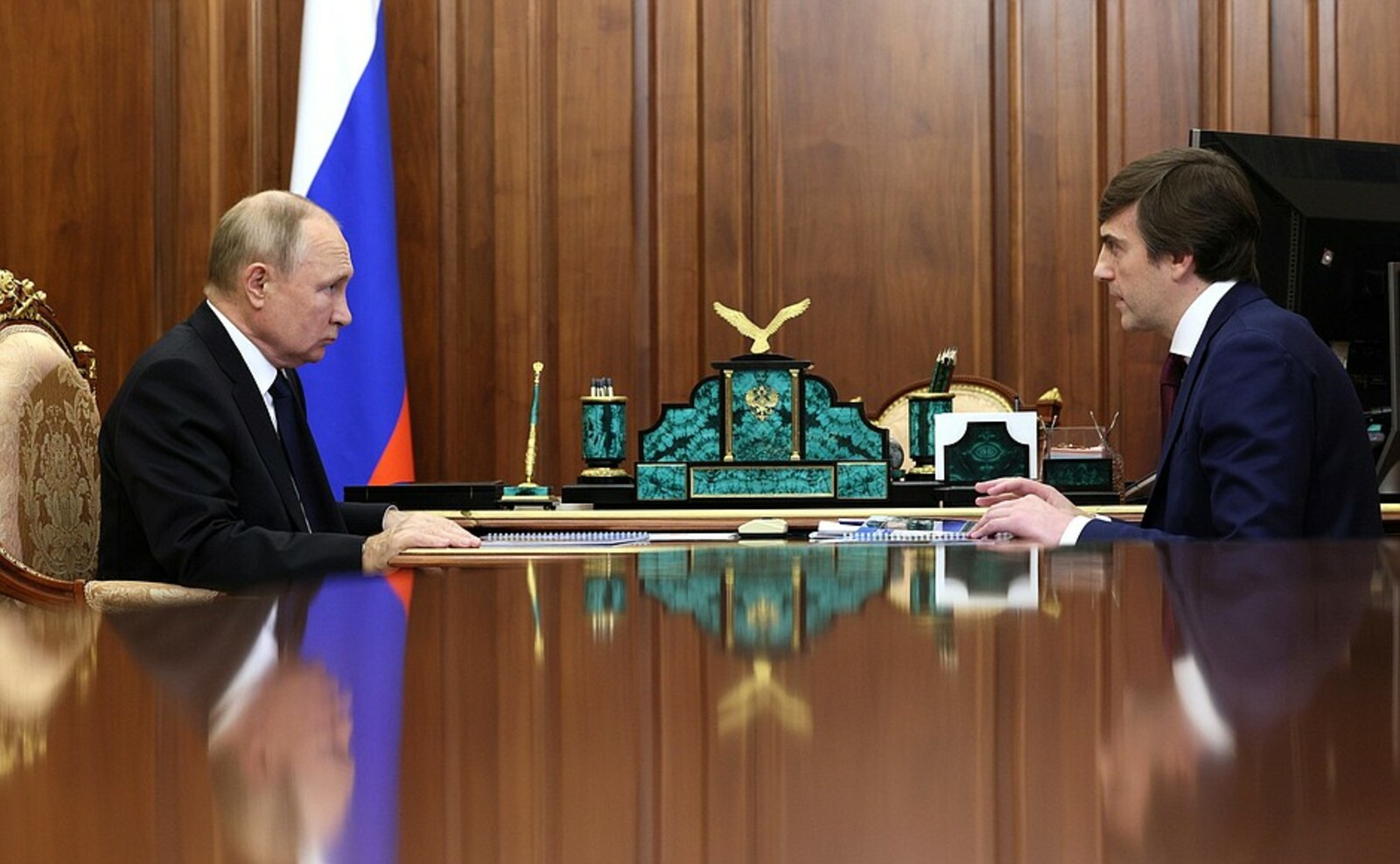 Владимир Путин встретился с министром просвещения