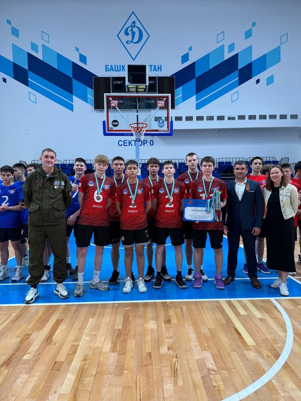 «Школьная волейбольная лига» Башкирии: янаульцы в числе лучших