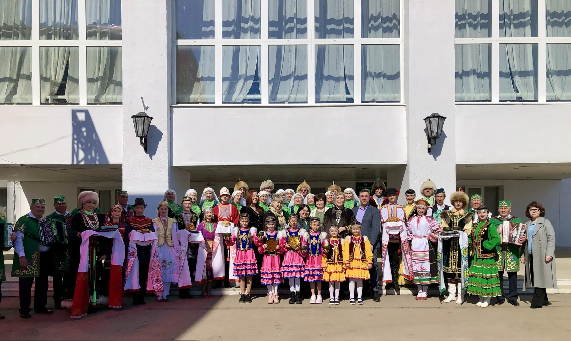 Янаул принимал эстафету VIII Республиканского фестиваля «Соцветие дружбы»