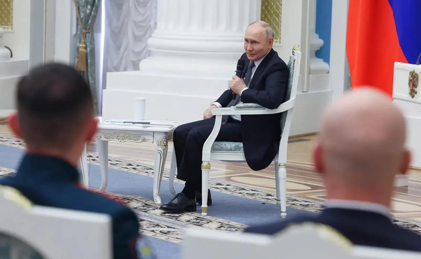 Выпускники программы «Время героев» из Башкирии встретились с Владимиром Путиным