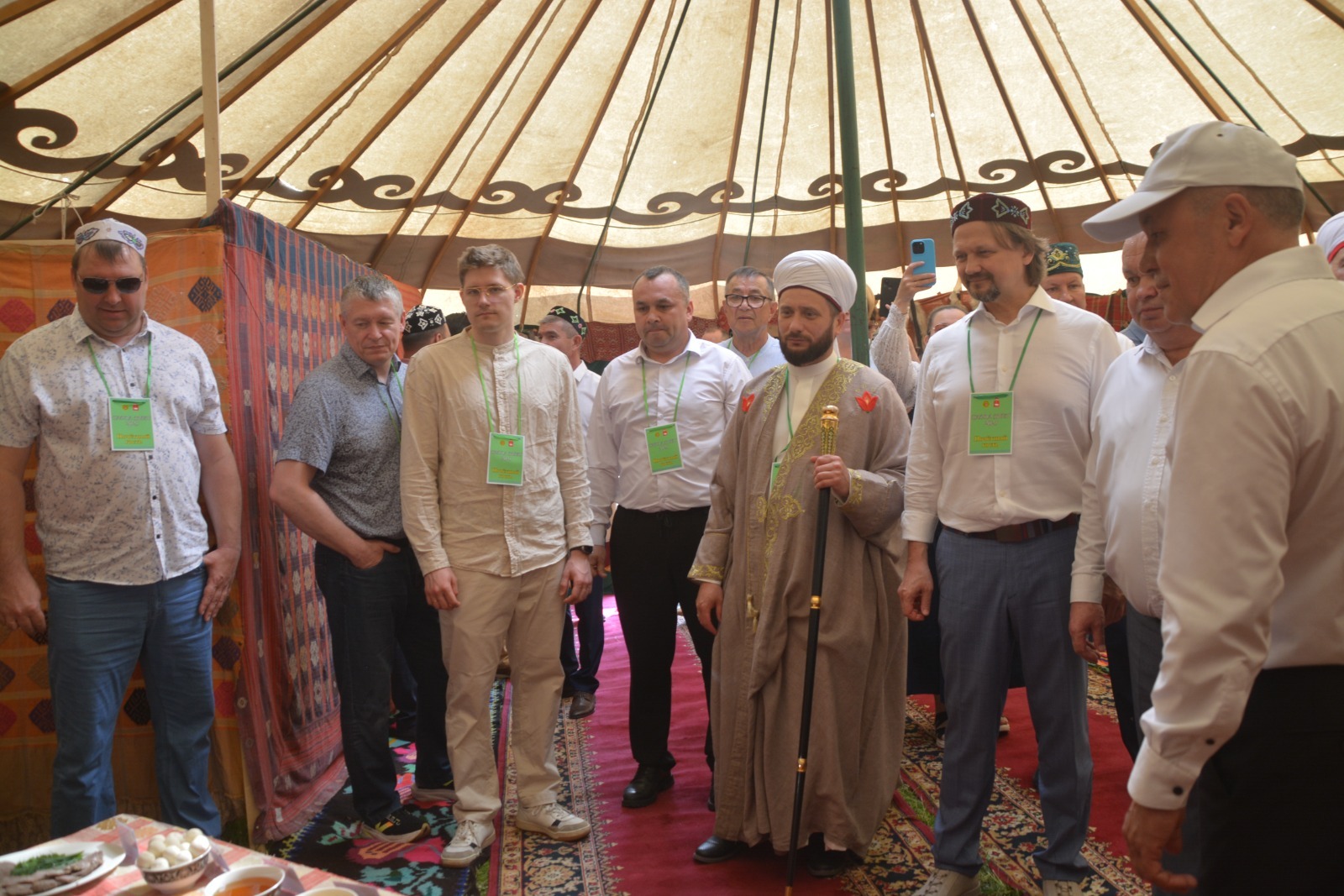 Ильдар Шарипов  Почетные гости Сабантуя в Барде-2025 в юрте Янаульского района